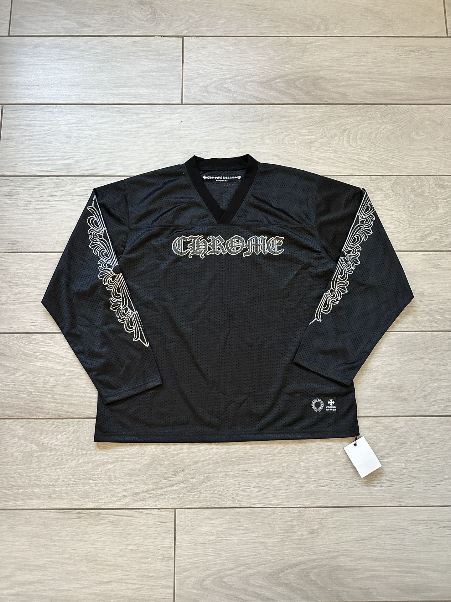 Chrome Hearts Long Sleeve Black Jersey