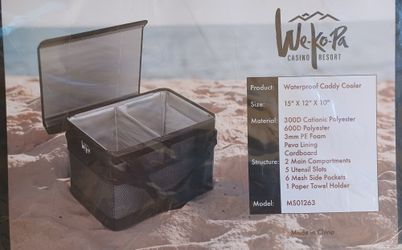 NEW Waterproof Caddy Cooler 
