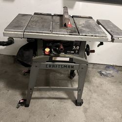 Craftsman Table Saw 10in 3.0