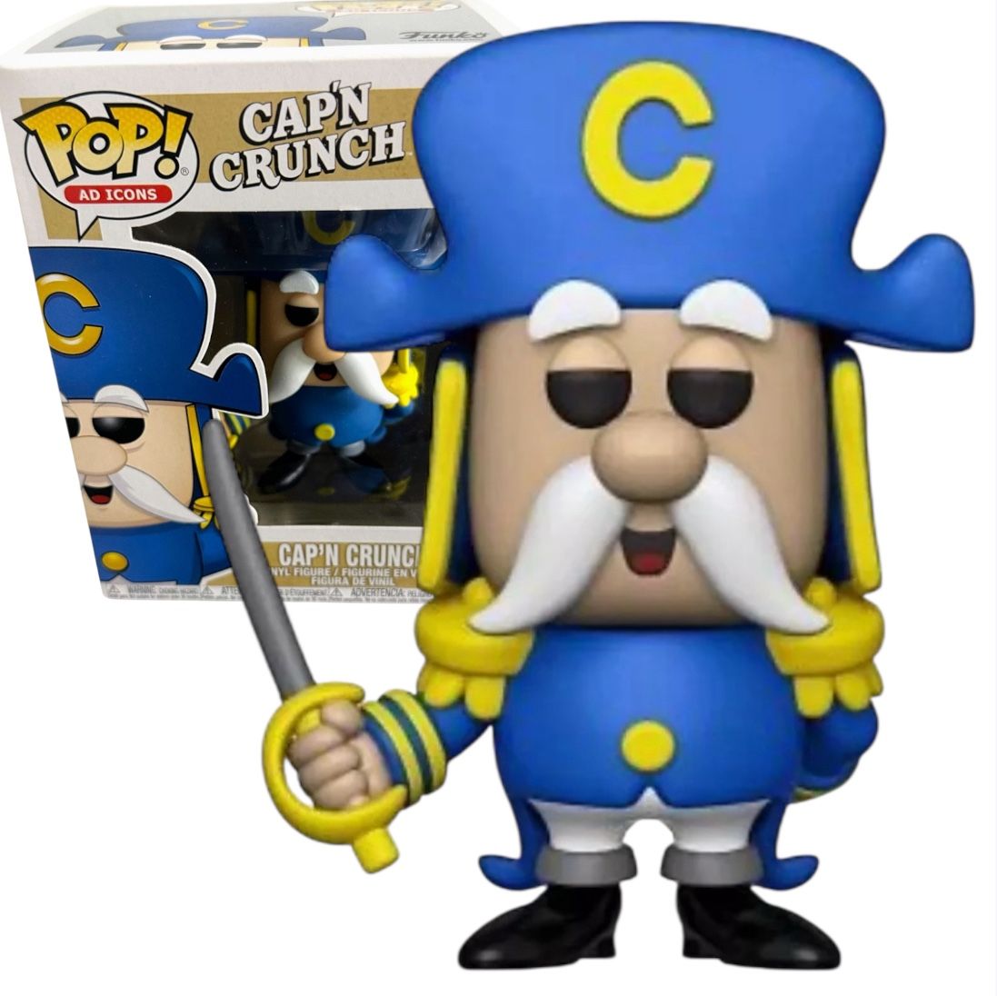 Funko POP!: Cap'N Crunch (breakfast Cereal) Ad Icons - Collectible Ltd Ed.