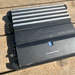 Alpine MRP-F250 4 Channel Car Amplifier Untested