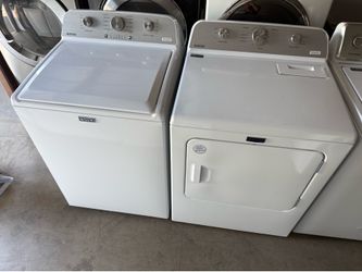Maytag washer and electric dryer HE 4.6&7.0 cuft