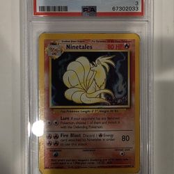 1999 Pokemon Ninetales Holo #12 PSA 3