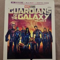 Guardians of the Galaxy 1-3 (bluray and 4K)