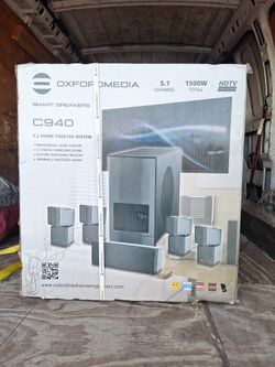 OXFORDMEDIA HOME THEATER SYSTEM