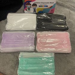 Kids Disposable Face Masks