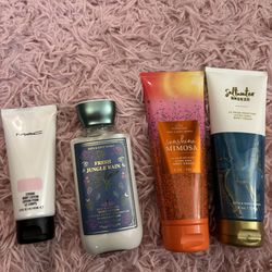 Misc Unused Face Masks And B&BW Lotions, Mac Strobe Lotion 