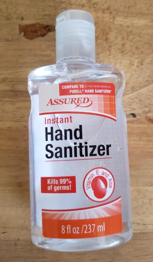 Assured Hand Sanitizer, Vitamin E and Aloe, NEW

