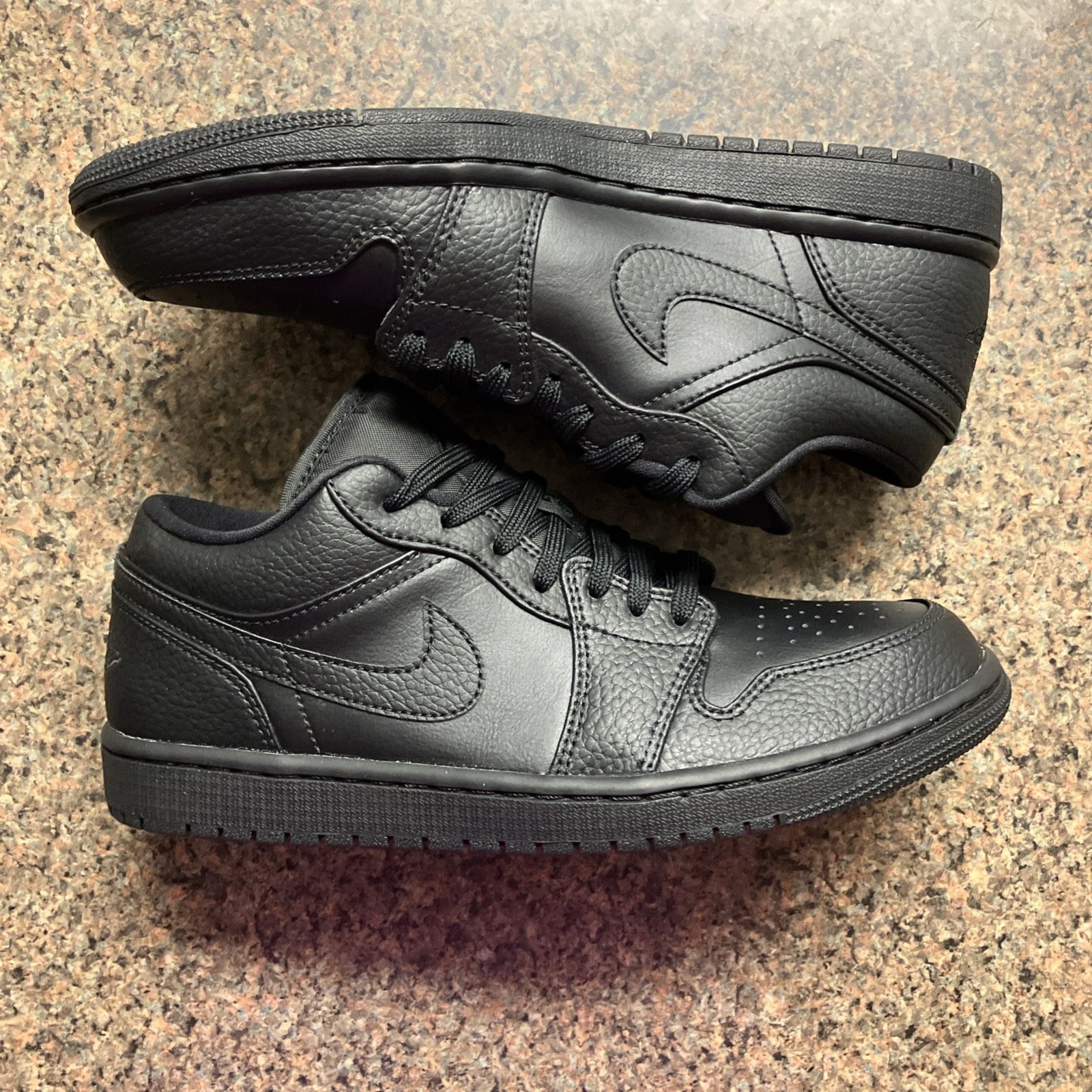 In Box Air Jordan 1 Low Triple Black Size 8.5 Men’s 