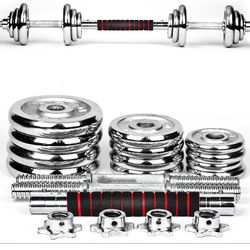 Adjustable Dumbbell Set 110 Lb