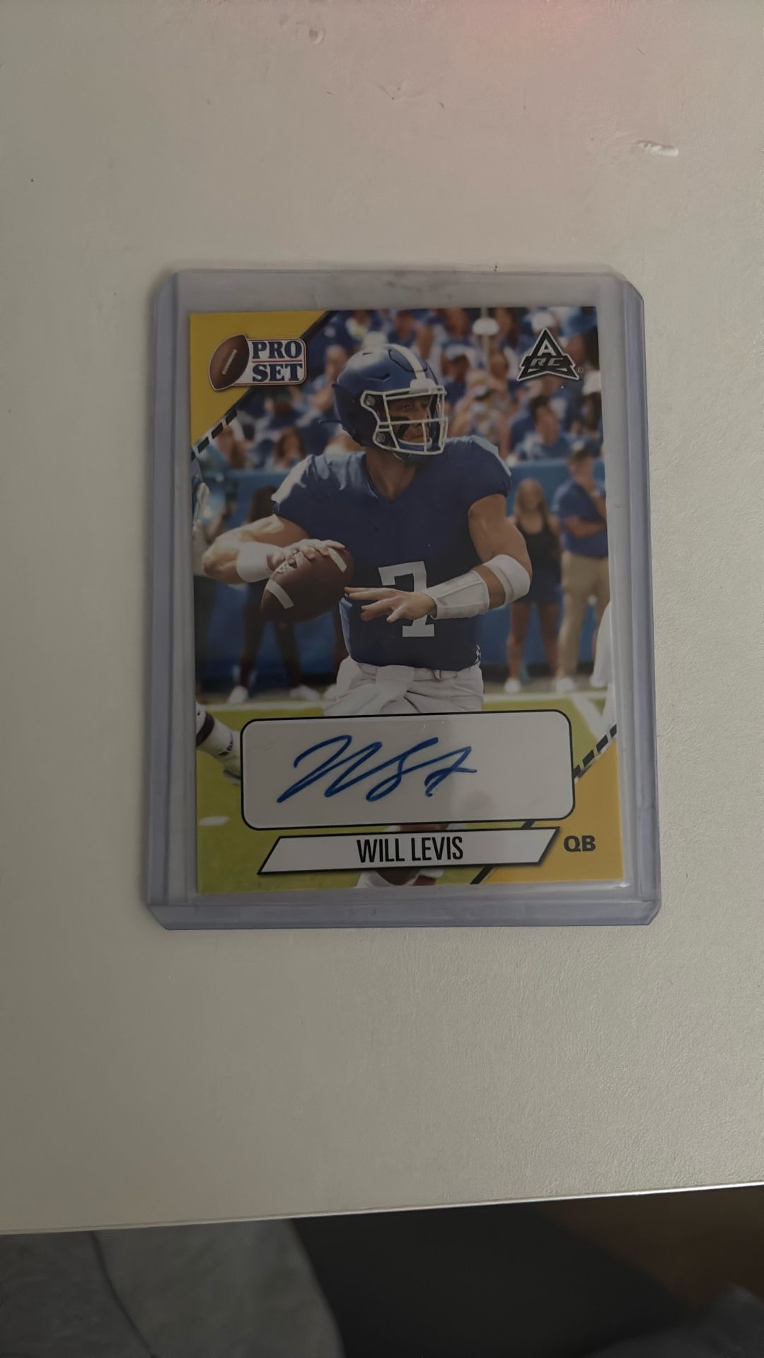 Will Levi’s Autograph Card