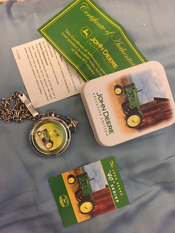 John Deere Pocket Watch 40 Series