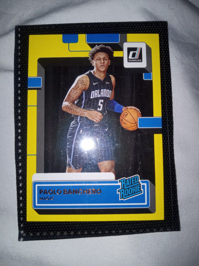 Paolo Banchero Yellow Rated Rookie 