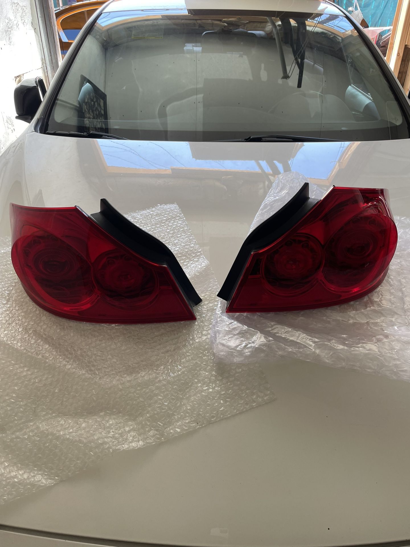 G37 Sedan Taillights + Trunk Lids