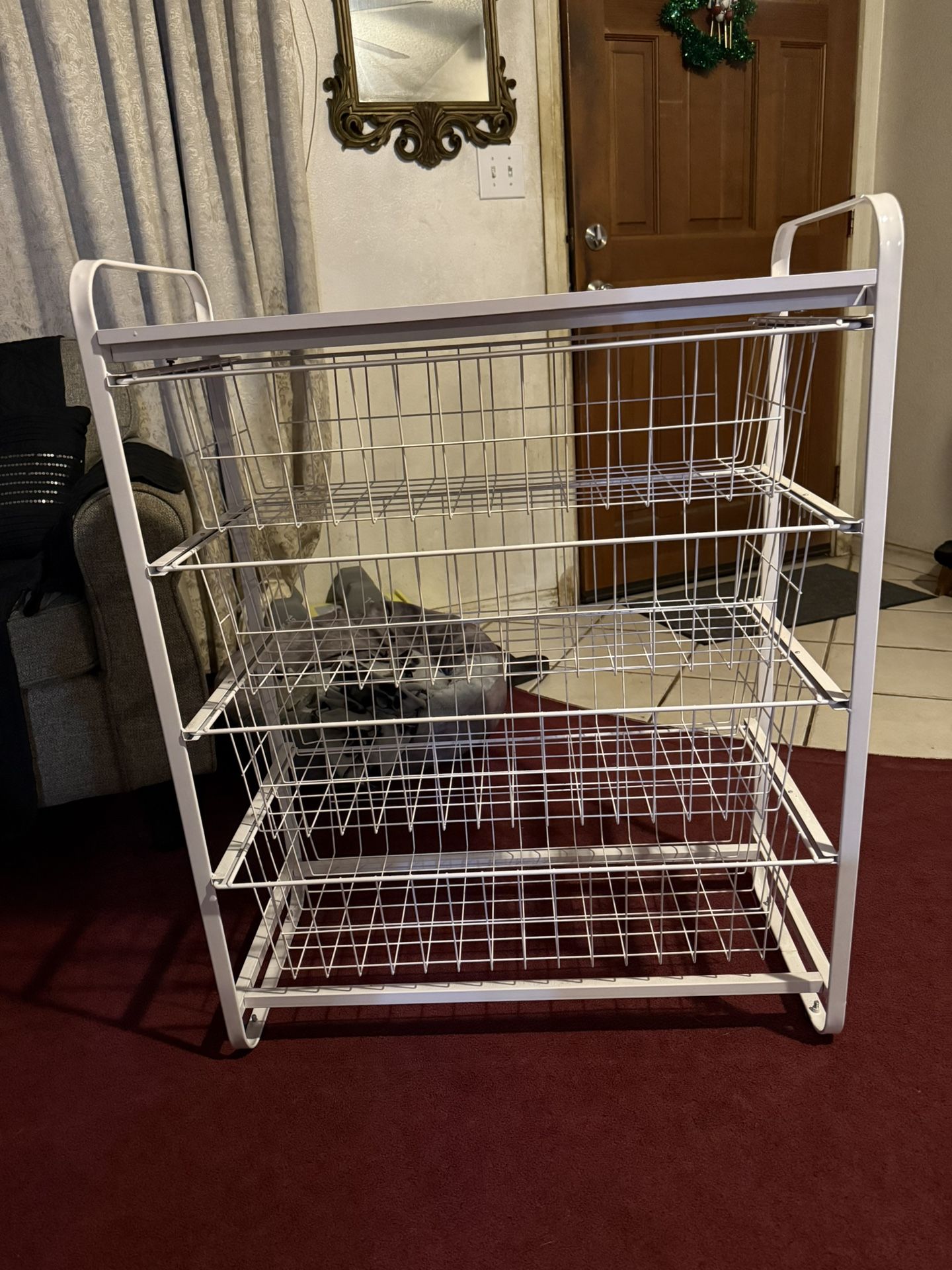 4 Drawer Metal Storage Organizer