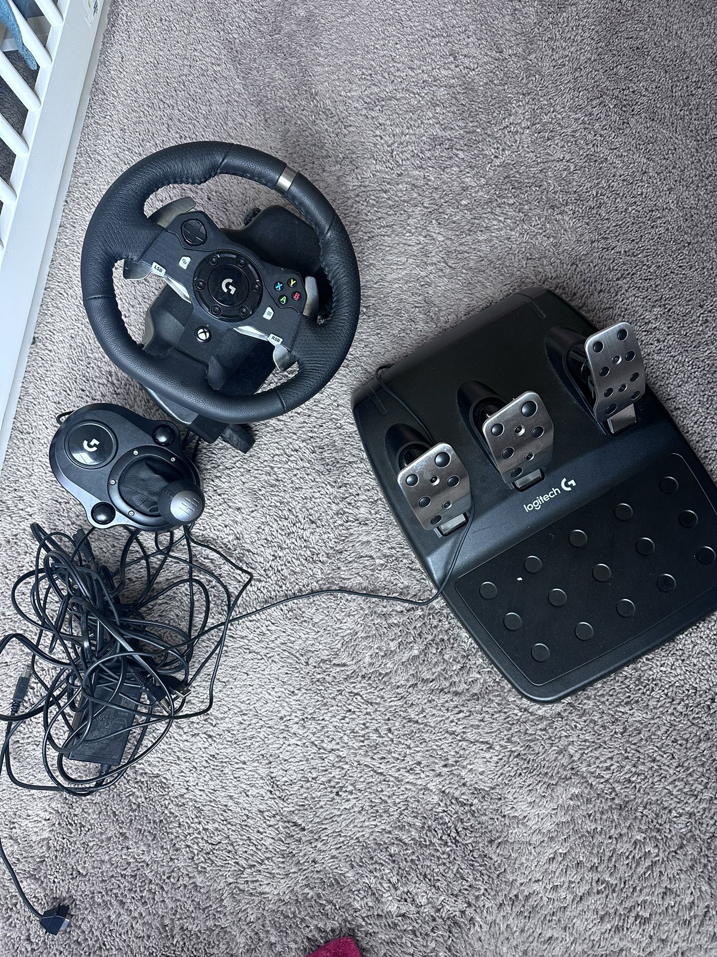 Logitech G920 Wheel and Shifter Bundle for XBOX, Real Force