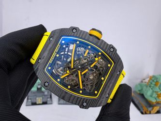 RM67-02 carbon fiber case ultra-thin 7.8mm men's business watch