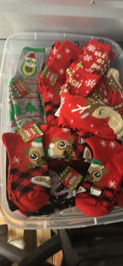 Calsetas Navideñas Para Niñas  3 Pares  X 10 Dólares