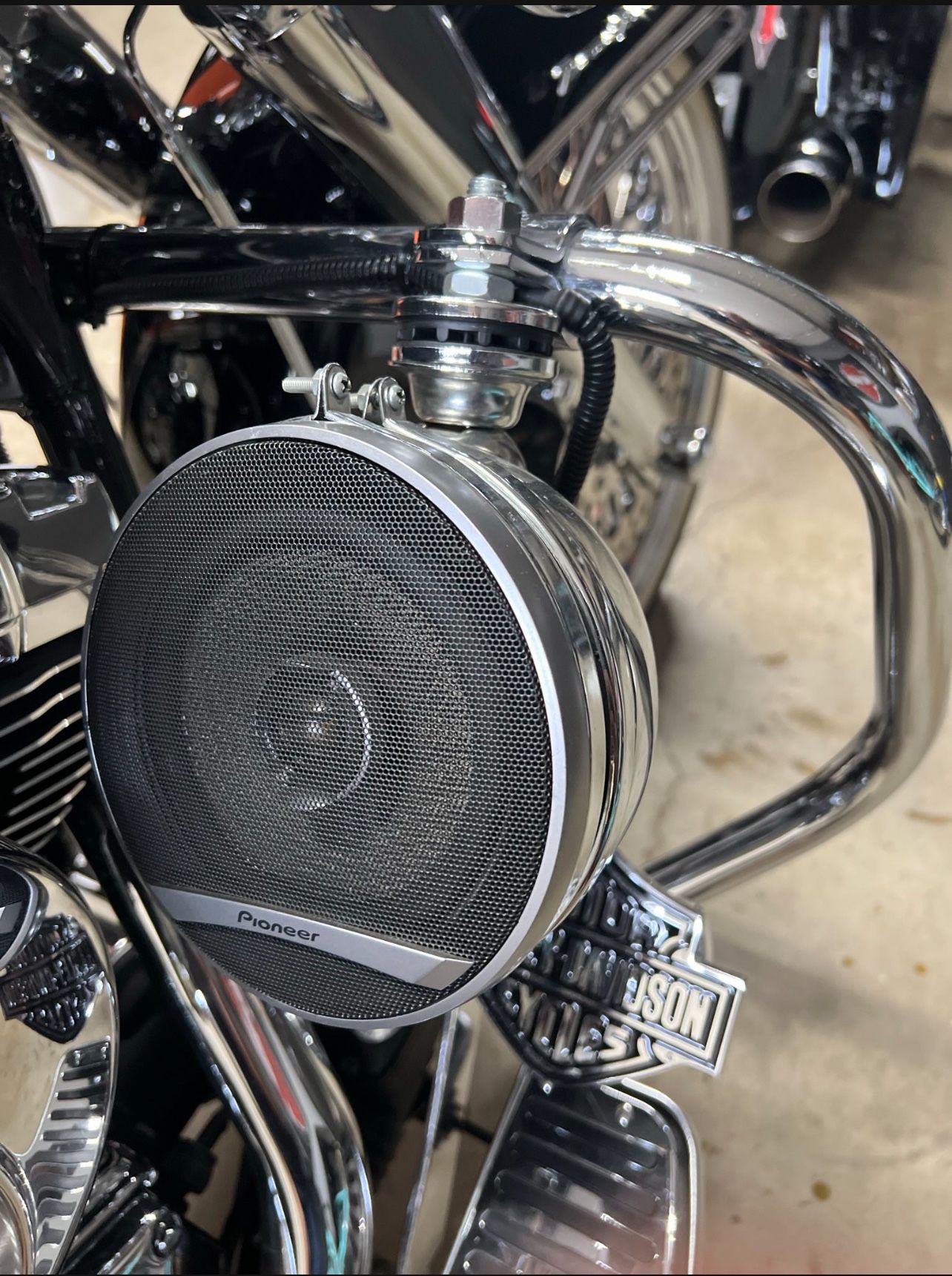 Motorcycle Speaker Pods