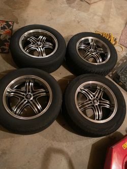 Set of 4 Tires and Rims
