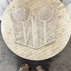 White Corset size 34A