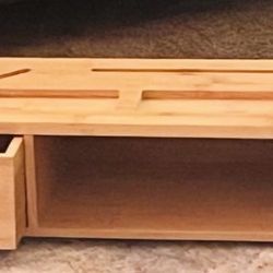 Bamboo Desk Top Organizer 