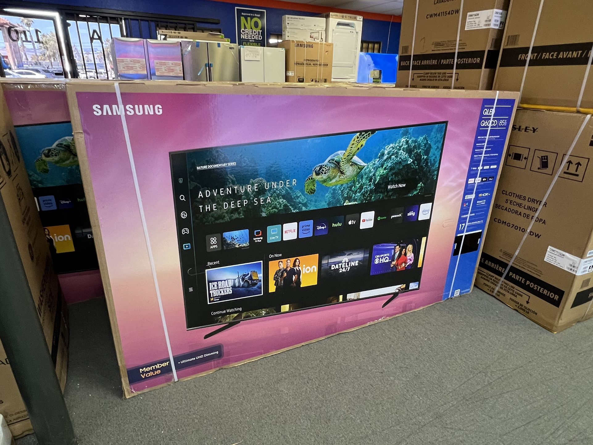 SAMSUNG 85” 4K QLED Q60CD