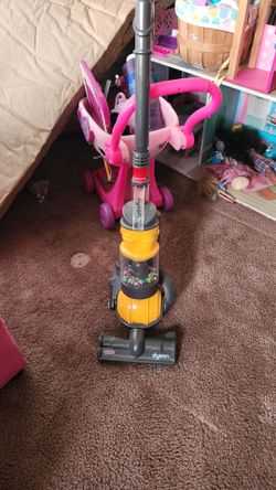 Casdon Toy Dyson Vacuum & Minnie Mouse Shopping Cart - $20