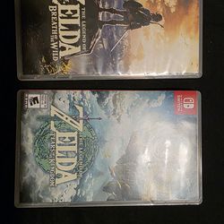 Zelda games and Dying light Nintendo switch 1