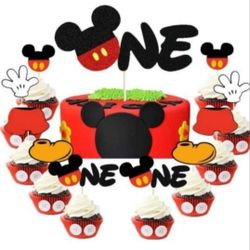 Mickey One Cake Topper