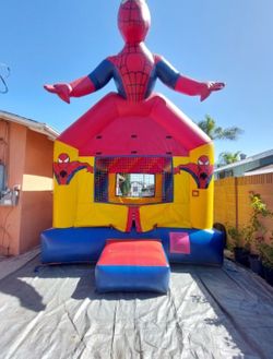 Spider Man Jumper/ Bounce House With 6 Tables And 36 Chairs PLEASE READ THE DESCRIPTION!!