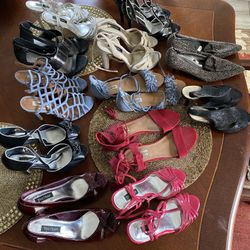 White House Black Market Heels/ Steve Madden Flats