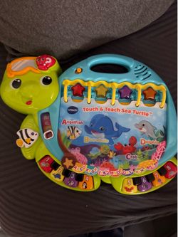 Vtech Touch and Teach Sea Turtle book