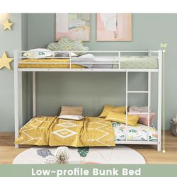Metal Bunk bed twin over twin