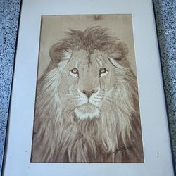 Lion Painting 