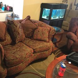 Couch ,Chair And ottoman For Sale