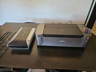 Canon Pixma Pro-100 Photo Printer and Canon 9000F Mark 2 Scanner