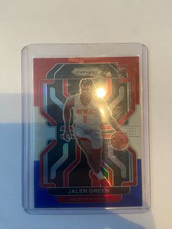 Jalen Green Rookie Card Red White Blue