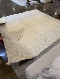 8x10 Comrie Cream Jute Area Rug – Originally $1,095