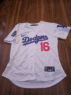 Dodgers Woman Smith white jersey $50 only  large