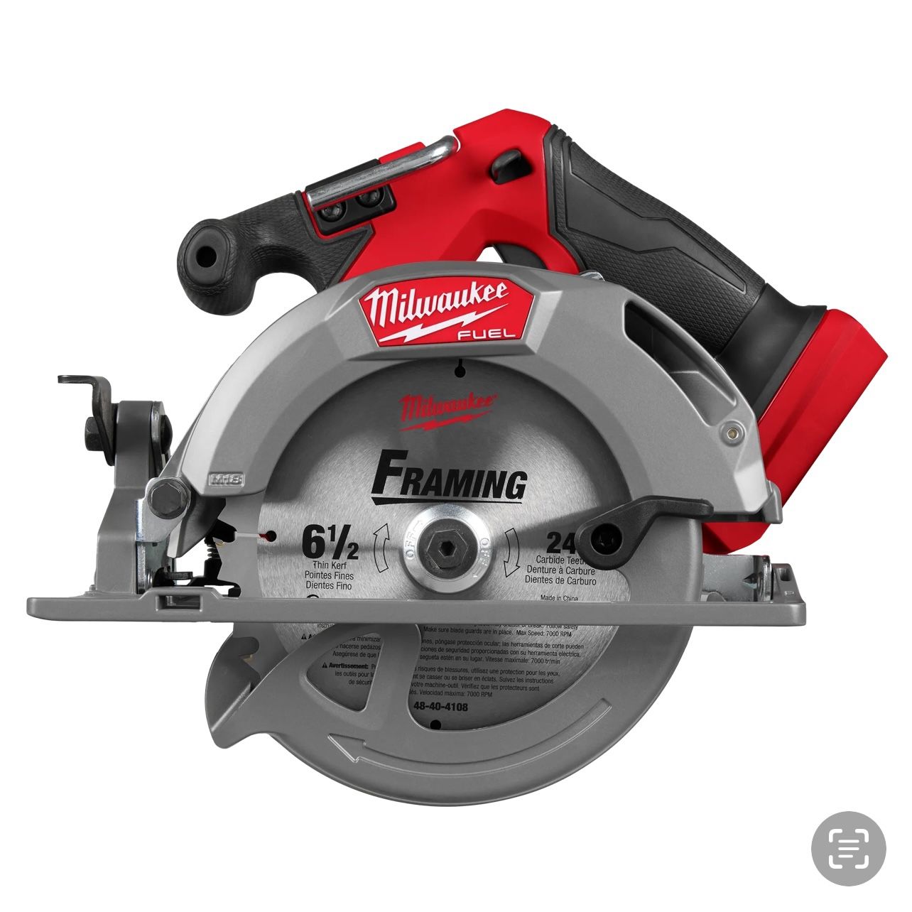 Milwaukee M18 FUEL brushless 6-1/2 in circular saw