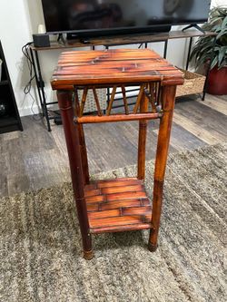Table bamboo style