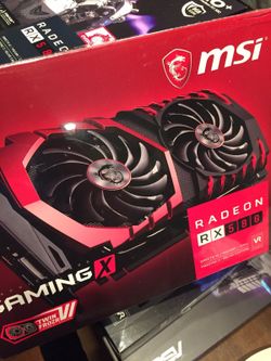 PRICE REDUCED! Awesome! Msi 580 Rx 8 GB PA CAN PICK IT UP TODAY 