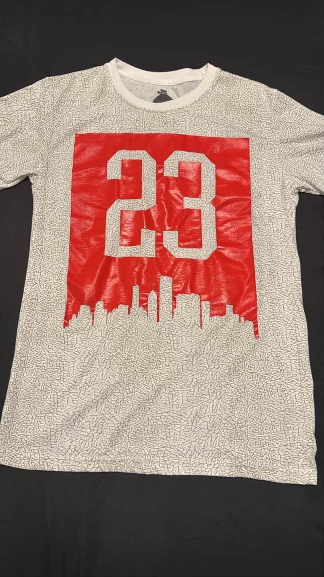 Red/White 23 Launder Shirt