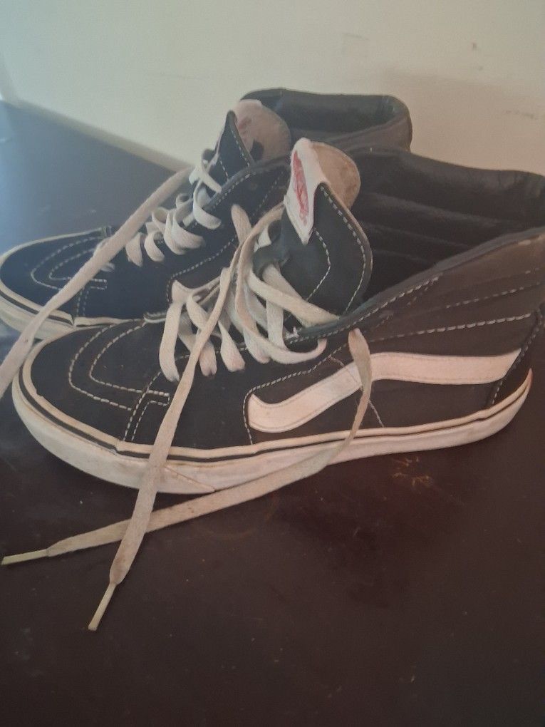 Vans Off The Wall Shoes Size 6.5