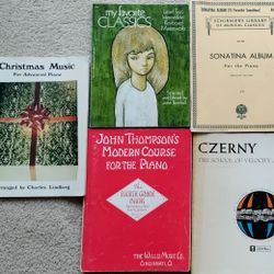 Piano Books Intermediate-Advanced