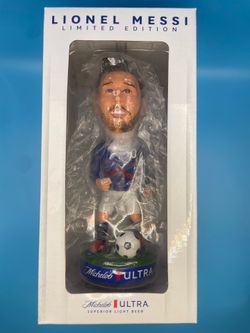 Lionel Messi Limited Edition  Michelob Ultra Bobblehead