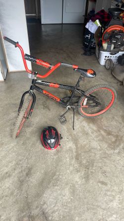 Huffy 20” Bike With Helmet