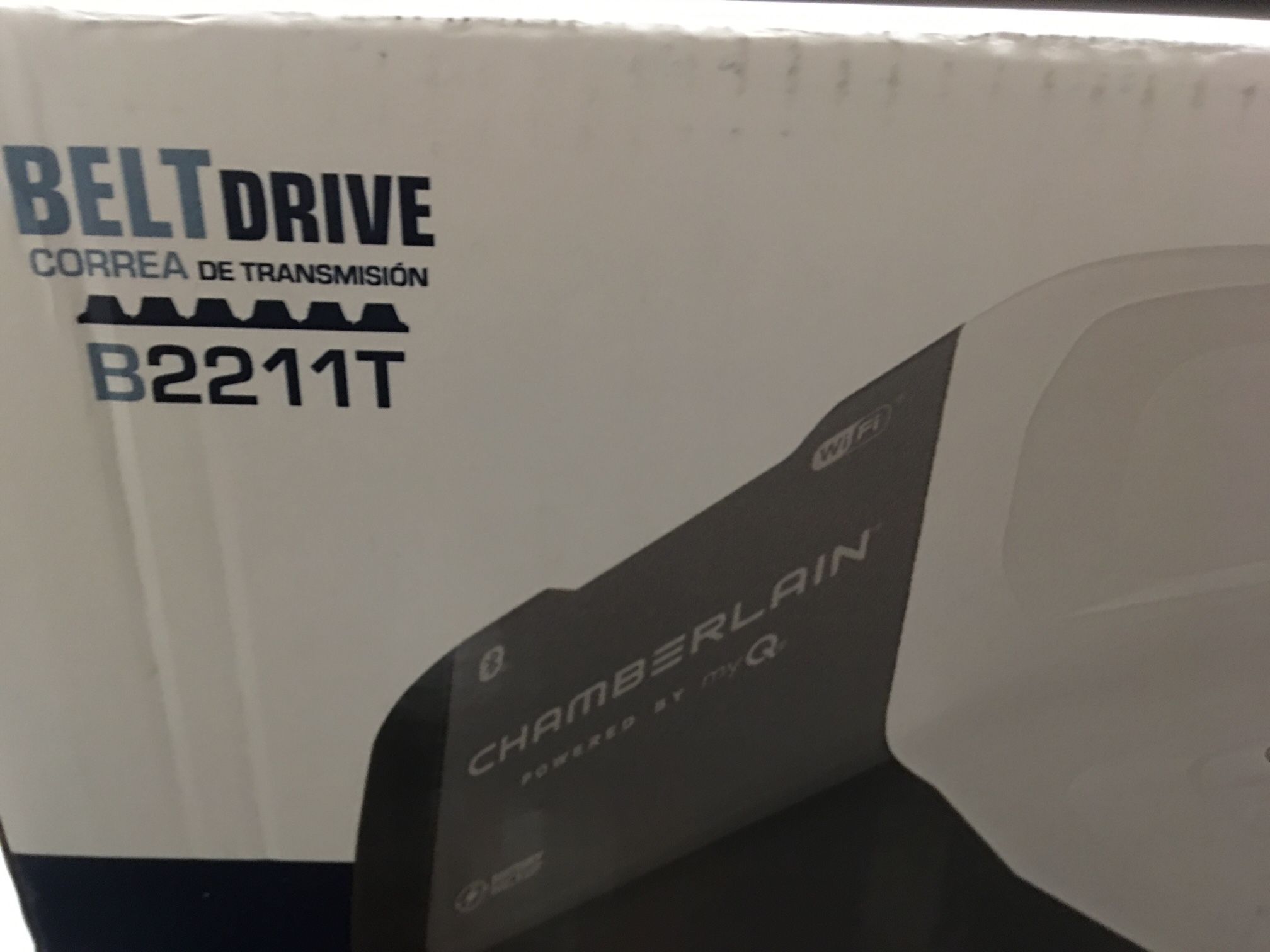Chamberlain B2211T 1/2 HP Smart Quiet Belt Drive Garage Door Opener