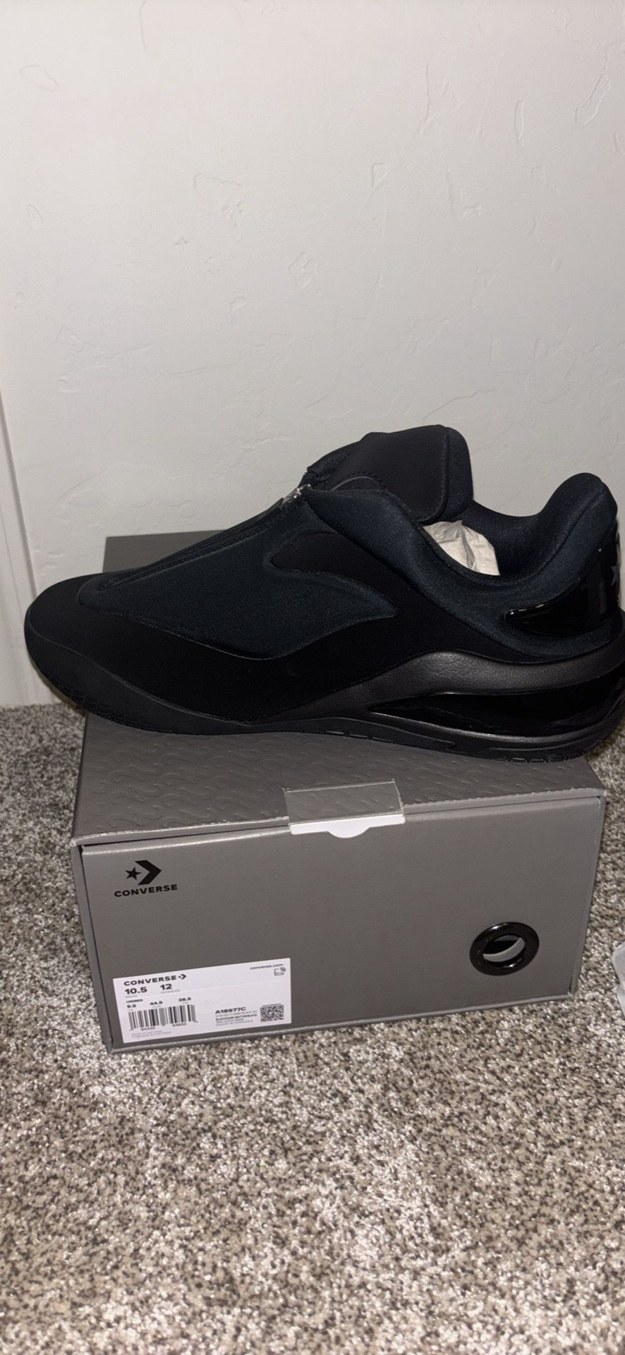 Converse SHAI 001 - ‘Charm Black’ Size 10.5 Brand New